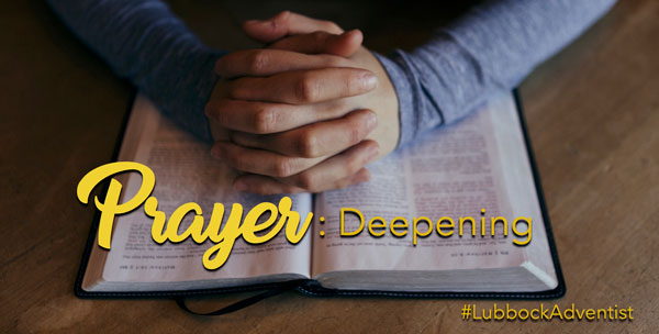 Prayer Deepening